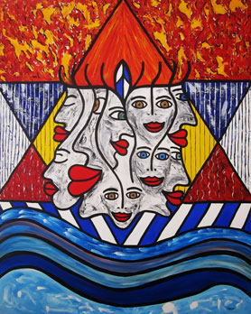 ZARUM Painting by ZARUM-Artist Zarum his art music album and more-art-artists-paintings-artworks-songs-sculptures-photos-canadian-netherlands-spain