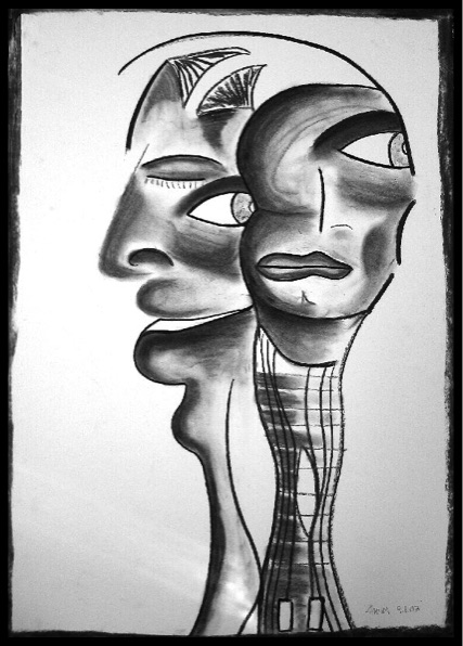 Zarum-Art-Charcoal-The-Other-Side-Of-Stress