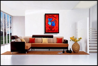 Zarum-Art-Painting-Heat-Of-The-Night-Living-Room