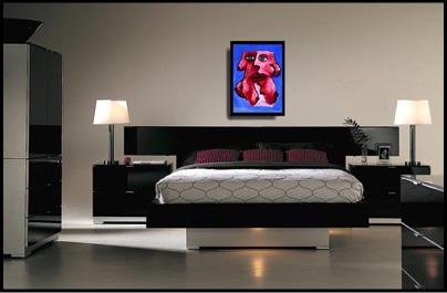 Zarum-Art-Painting-Where-Are-You-Looking-Bedroom