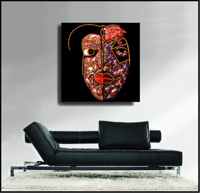 Zarum-Art-Painting-Hidden-Soul-FACES-Series-sofa
