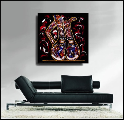 Zarum-Art-Painting-The-Giving-Woman-FACES-Series-sofa