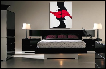 Zarum-Art-Painting-69-Lips-Lip-Series-Bedroom