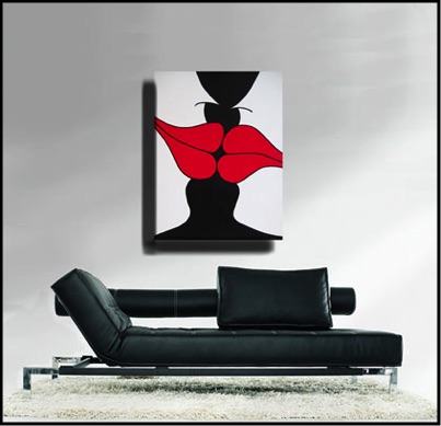 Zarum-Art-Painting-Lip-to-Lip-Series-sofa